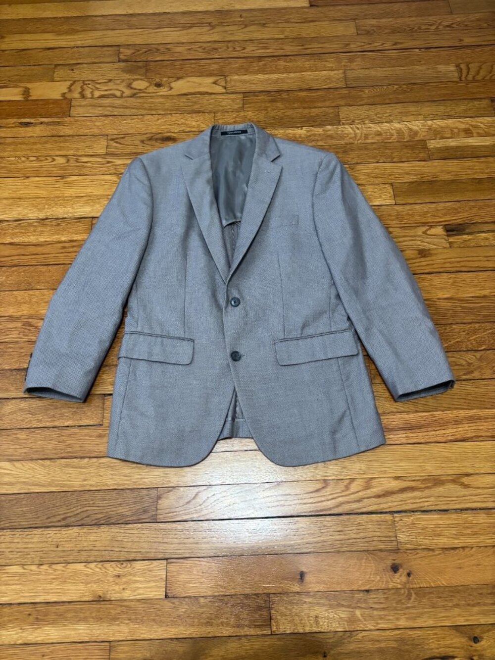Bar III Mens Slim Fit Blazer Jacket Size 38S Cotton Wool 2 Button Sport Coat